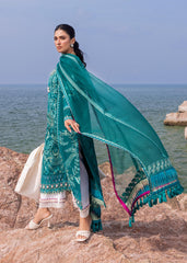 Elaheh (A) | 3PC Unstitched Lawn Siraa By Sadaf Fawad Khan