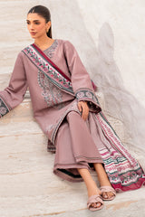 USE- 9135 | 3Pc Unstitched Suit Embroidered Lawn Summer Exclusive By Jazmin