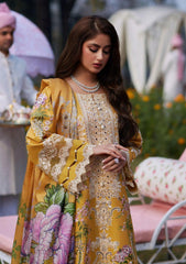 ELE-12A SONA | 3PC Unstitched Lawn EID EDIT By Elaf Premium