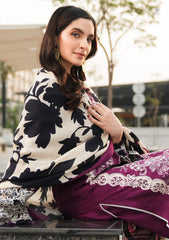 EPW-1A Infinite Love | 3Pc Unstitched Suit Winter Pashmina Shawl By Elaf Premium