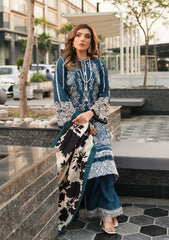 EPW-1B Heartfelt Whisper | 3Pc Unstitched Suit Winter Pashmina Shawl By Elaf Premium