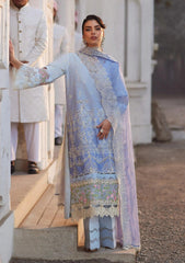 ELE-08 AMYRA | 3PC Unstitched Lawn EID EDIT By Elaf Premium