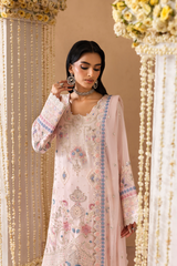 3-PC Unstitched Chiffon Embroidered Sheherzadi By Emaan Adeel | GULREZ