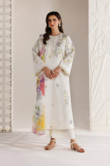 3-PC Unstitched Embroidered Exclusive Lawn By Iznik | UE-683