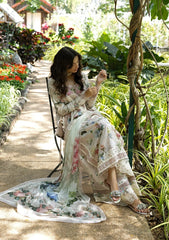 3-PC Unstitched Printed Lawn Signature By Elaf | ESA-4A