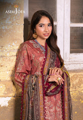 AJAR-17 - 3Piece - Aira Summer Print Collection By Asim Jofa