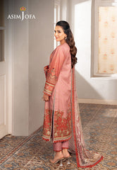 AJAR-08 - 3Piece - Aira Summer Print Collection By Asim Jofa