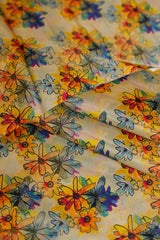 2pc Unstitched Ladies Suit - Digital Printed Linen Summer Collection