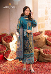 AJAR-22 - 3Piece - Aira Summer Print Collection By Asim Jofa