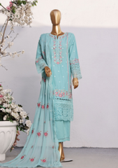 04 | 3 PC Stitched Embroidred Festive Luxury By Sadabahar