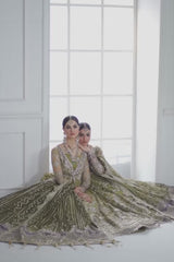 3-PC Unstitched Embroidered Chiffon By Baroque | CH10-02