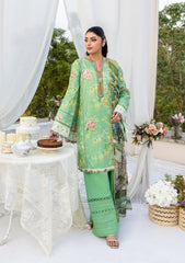3-PC Unstitched Digital Printed Lawn By Elaf | PASTELLE