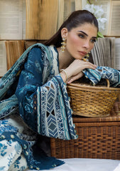3-PC Unstitched Digital Printed Lawn By Elaf | FLOREYA