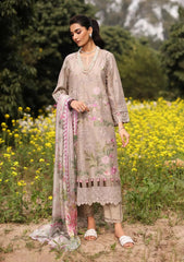 KFL-12 HEER | 3PC Unstitched Festive Lawn By Kahf Premium