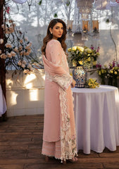 3-PC Unstitched Luxury Embroidered Lawn By Kahf | KLR-2A Olivia
