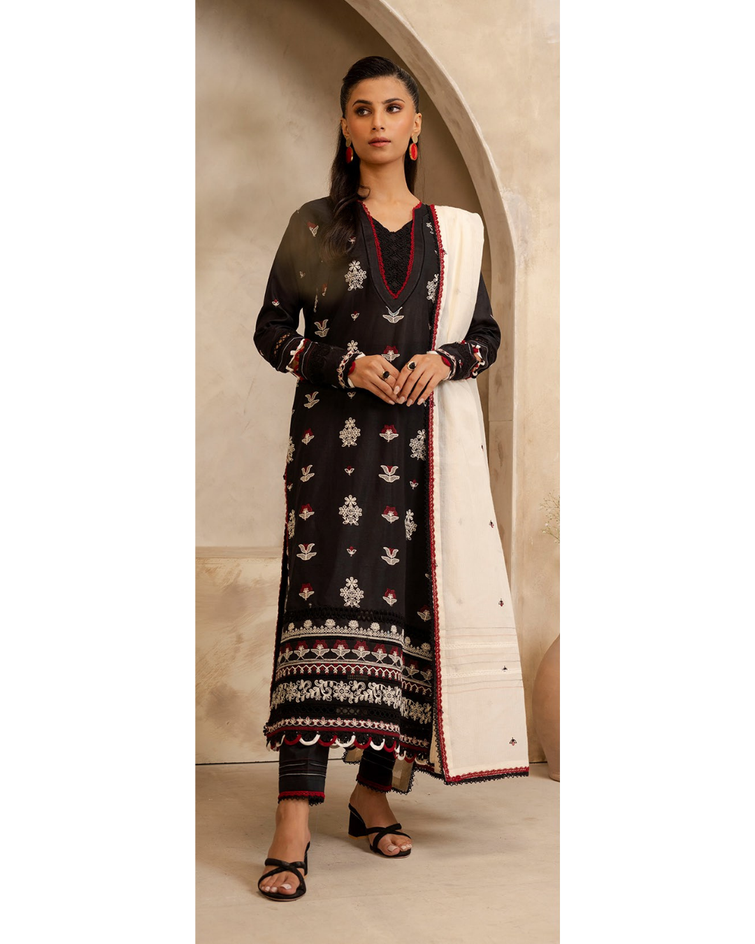 3-PC unstitched Printed Lawn By Zellbury | 0295