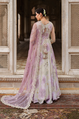 3-PC Unstitched Printed Charmeuse Printed Formals By Iznik | UE-546
