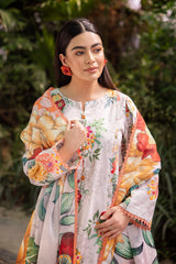 AF-PL-6022-ORCHID | 3PC Unstitched Lawn Digital Print Sheen By Alizeh