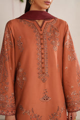 3-PC Unstitched Embroidered Exclusive Lawn By Iznik | UE-604