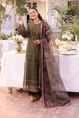 NKG-10 | 3PC Unstitched Embroidered Lawn Nani Ka Ghar By Iznik Fashion