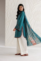 3-PC Unstitched Embroidered Exclusive Lawn By Iznik | UE-688