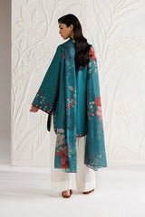 3-PC Unstitched Embroidered Exclusive Lawn By Iznik | UE-688