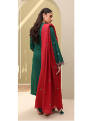 3-PC unstitched Printed Lawn By Zellbury | 0821