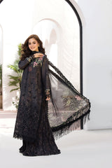 Unstitched 3-PC Embroidered Lawn Vital Collection By Sobia Nazir - VT25-8A