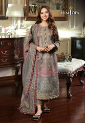 AJAW-08 - 3Piece - Winter Shawl By Asim Jofa