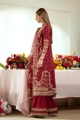 DN-03 Zaina - دلناز Wedding Formals 23 By Qalamkar