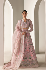 3-PC Unstitched Premium Raw Silk Embroidered Serein By Emaan Adeel | PETAL SOFT