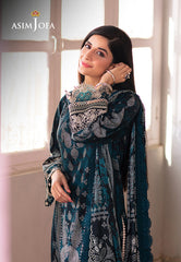 AJAR-25 - 3Piece - Aira Summer Print Collection By Asim Jofa