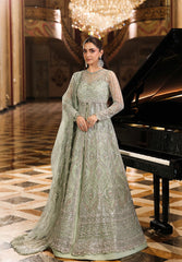 3-PC Unstitched Embroidered Organza Stardum Foirmals By Elaf Premium | ESH-10 DIANA