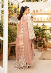 Unstitched 3-PC Embroidered Luxury Lawn By Elaf | ELM-12 SHAHANA