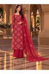 Karandi collection Embroidered chiffon dupatta By Lahore Cloth