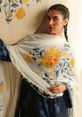 3-PC Unstitched Printed Lawn Coco By Zara Shahjahan | LEYA-1B