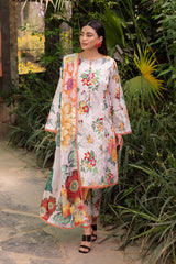 AF-PL-6022-ORCHID | 3PC Unstitched Lawn Digital Print Sheen By Alizeh