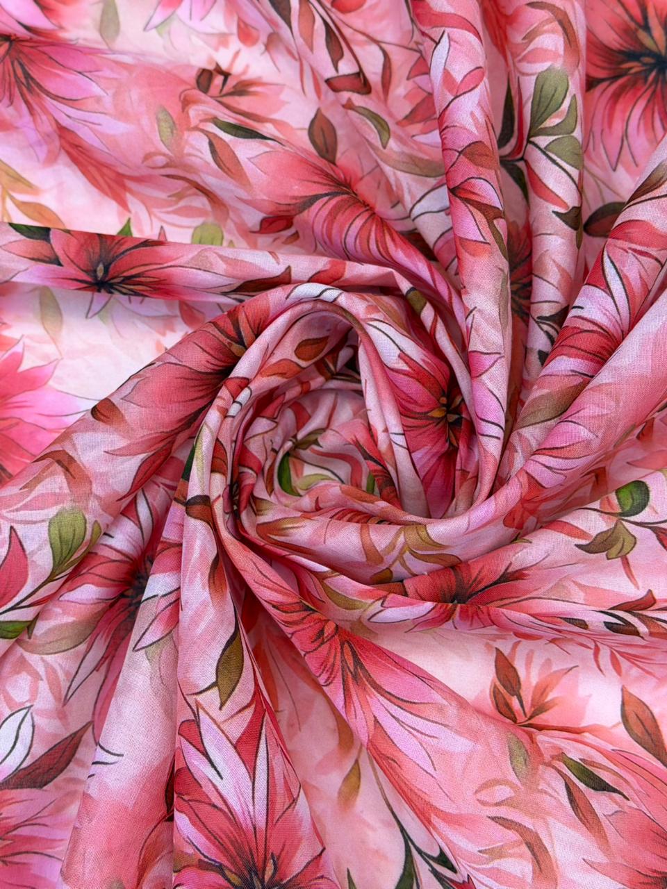 2-PC Unstitched Printed Lawn 2026 | PL-47