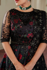 3-PC Unstitched Embroidered Chiffon By Baroque | CH13-05