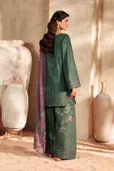 3-PC Unstitched Printed Lawn By Iznik | UE-668