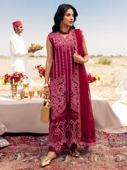 JL-12 | 3 PC Unstitched Luxury Lawn Janan By Paristay