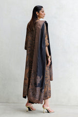 Digital Printed Viscose Silk Shirt & Trouser  by Baroque