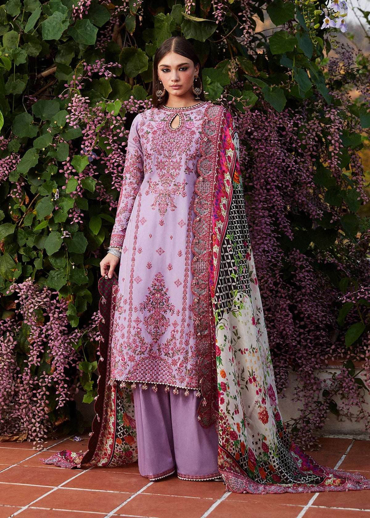 AYZEL | 3PC Unstitched Eid Luxury Lawn By Hussain Rehar