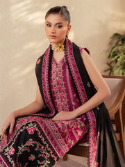 95 - A | 3Pc Unstitched Suit Luxury Lawn Mehroze By Binilyas