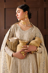 3-PC Unstitched Embroidered Eid Lawn By Baroque | D03