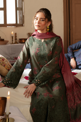 IPK-05 | Unstitched Suit Printed Slub Khaddar Premium Winter By iznik Fashion