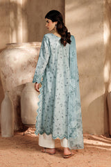 3-PC Unstitched Printed Lawn By Iznik | UE-671