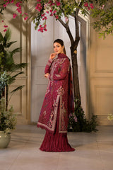 Unstitched 3-PC Embroidered Lawn Vital Collection By Sobia Nazir - VT25-9A