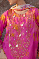 SN4-02 | 3PC Unstitched Sunshine Premium Lawn By Charizma