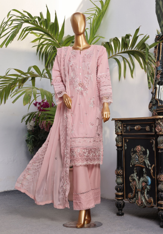 05 | 3 PC Stitched Embroidred Festive Luxury By Sadabahar